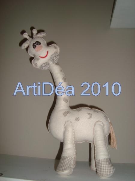 Girafa de feltro